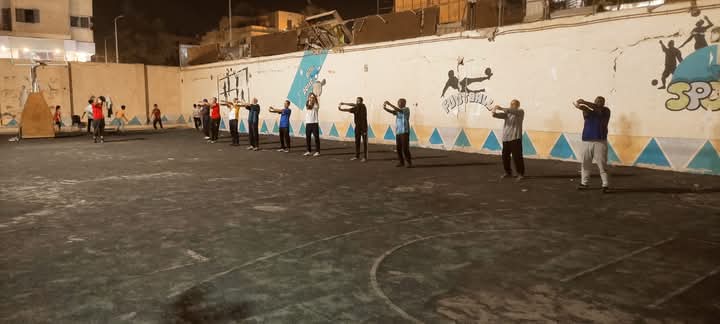 تنفيذ فعاليات التدريب الأسبوعي 